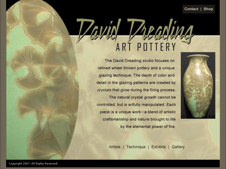 www.daviddreadingpottery.com