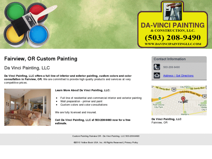 www.davincipaintingllc.net