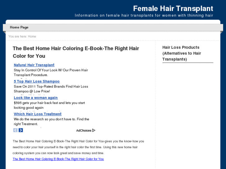 www.femalehairtransplantinfo.org