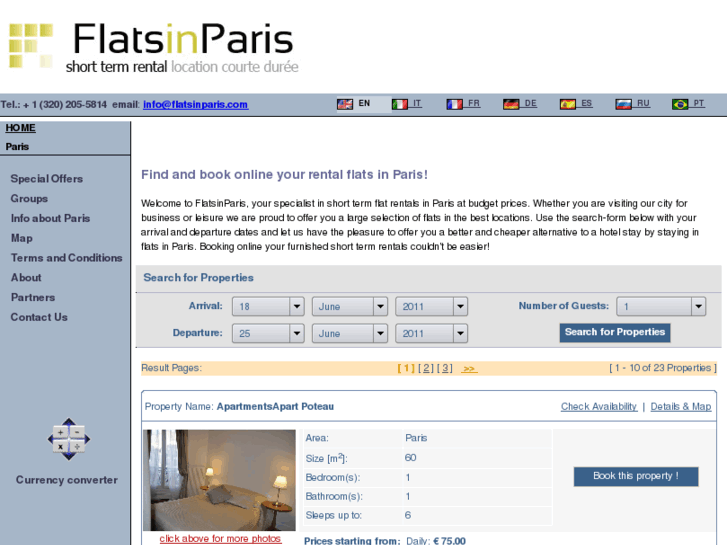 www.flatsinparis.com