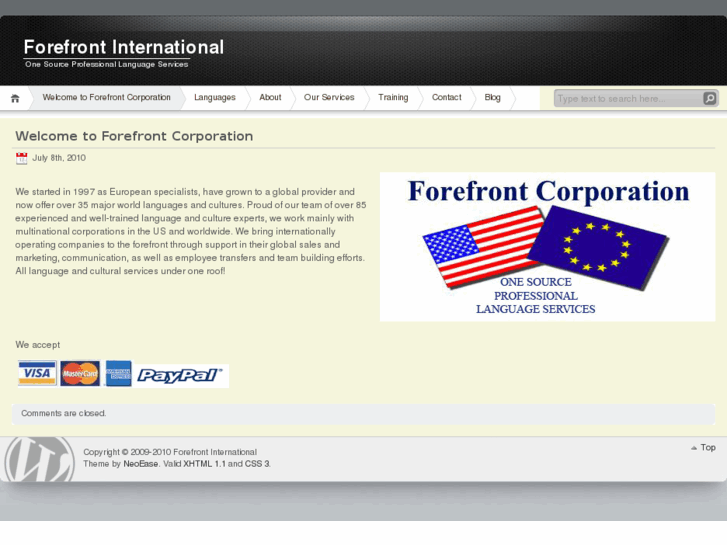 www.forefrontinternational.com