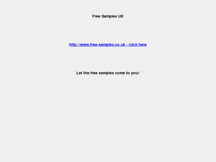 www.freesamples.co.uk