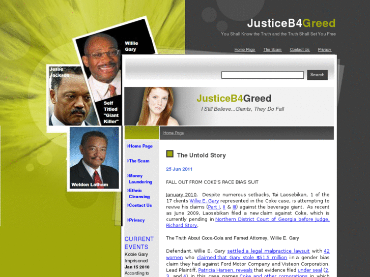 www.justiceb4greed.com