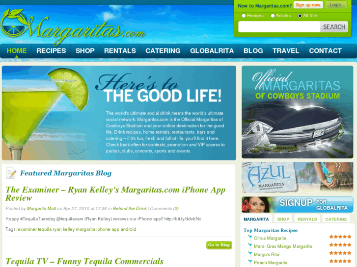 www.margaritas.com