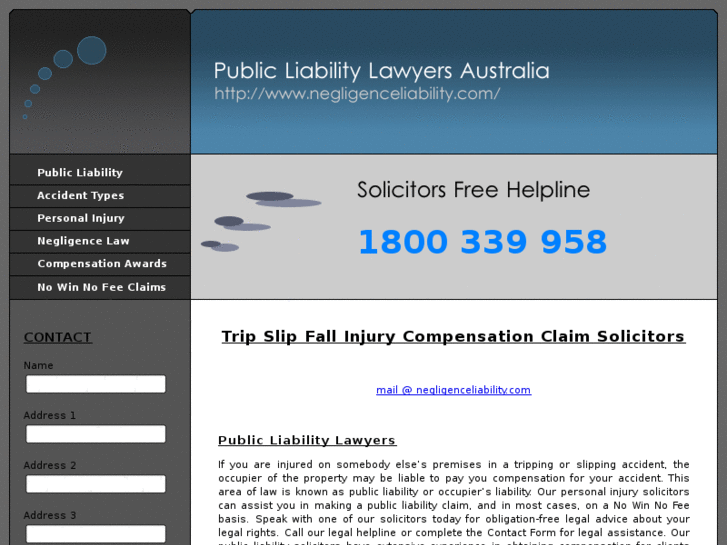 www.negligenceliability.com