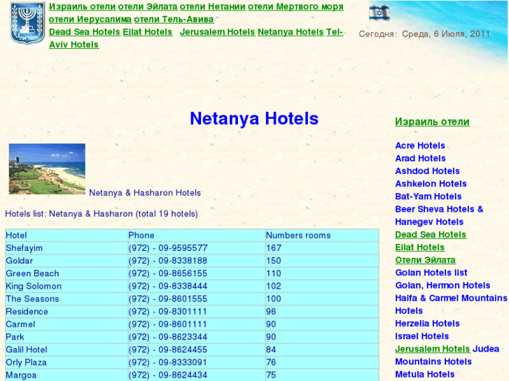 www.netanya-hotels.com