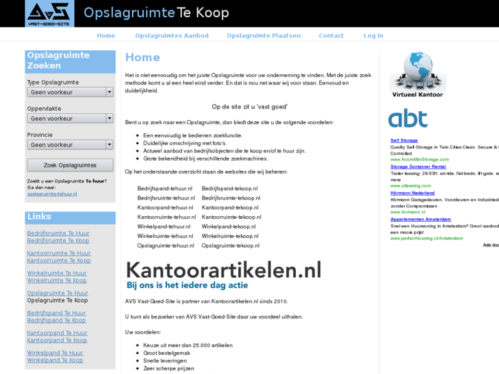 www.opslagruimte-tekoop.nl