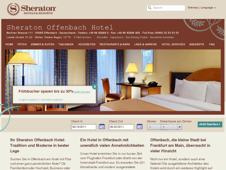 www.sheratonoffenbach.com