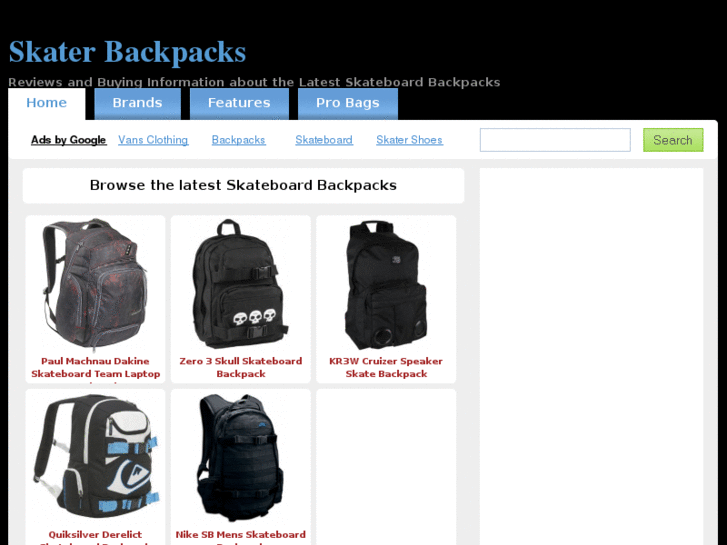 www.skater-backpacks.com