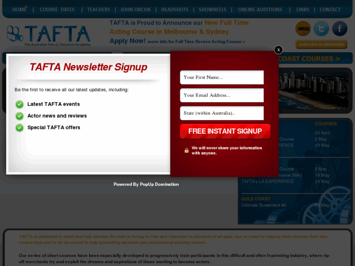 www.tafta.com.au