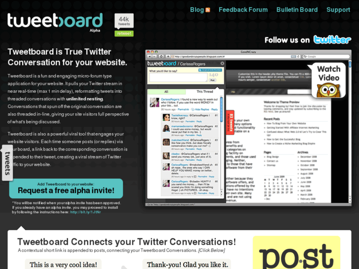 www.tweetboard.com