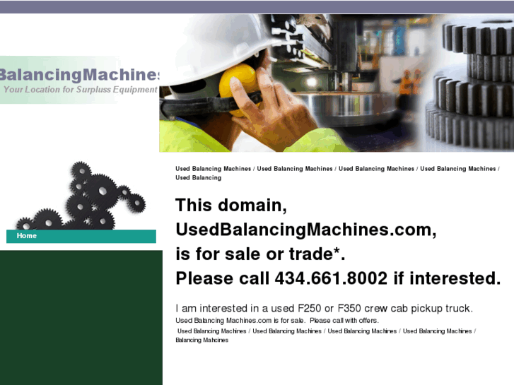 www.usedbalancingmachines.com