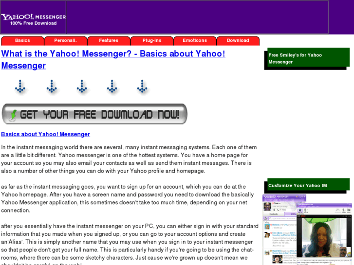 www.yahoomessengerdownloadsite.com