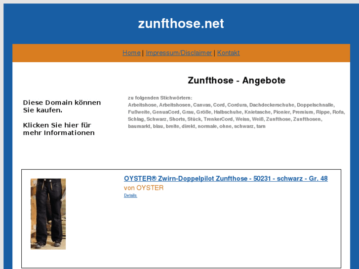 www.zunfthose.net