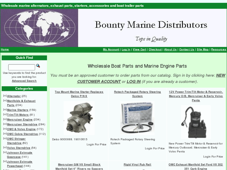 www.bountymarinedistributors.com