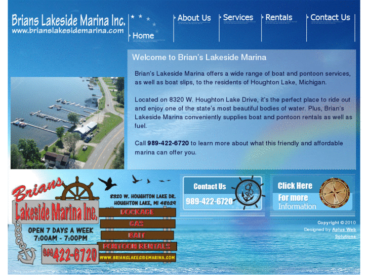 www.brianslakesidemarina.com