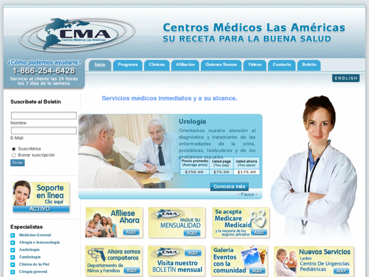 www.centrosmedicoslasamericas.com