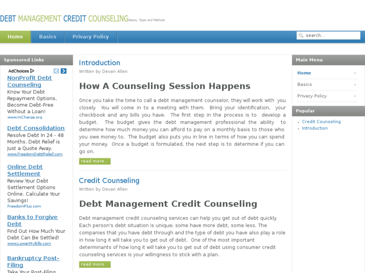 www.debtmanagementcreditcounseling.org