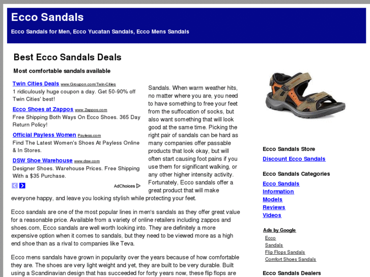 www.eccosandals.net