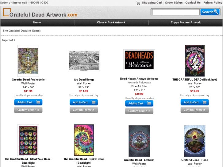 www.gratefuldeadartwork.com