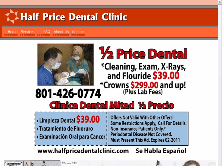 www.halfpricedentalclinic.com