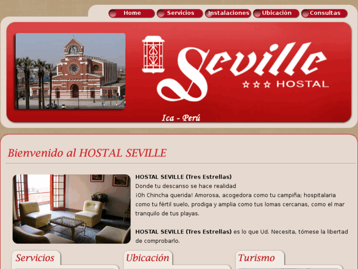 www.hotelsevillechincha.com