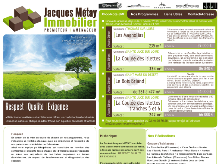 www.jacquesmetayimmobilier.com