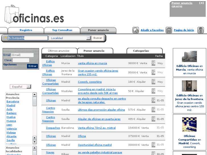 www.oficinas.es