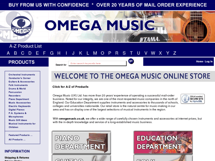 www.omegamusic.co.uk