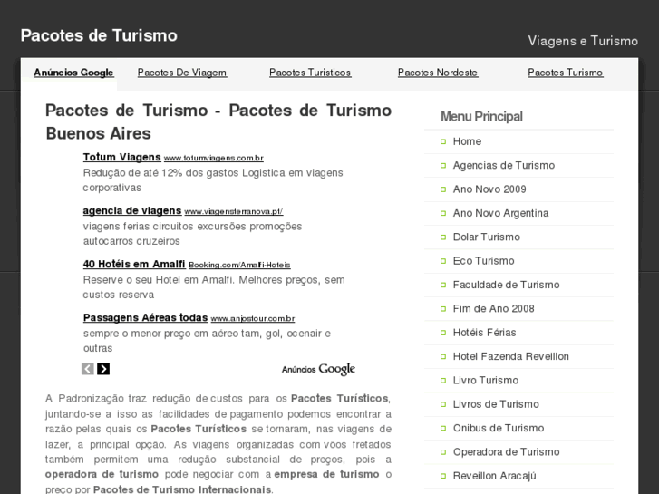 www.pacotesdeturismo.com