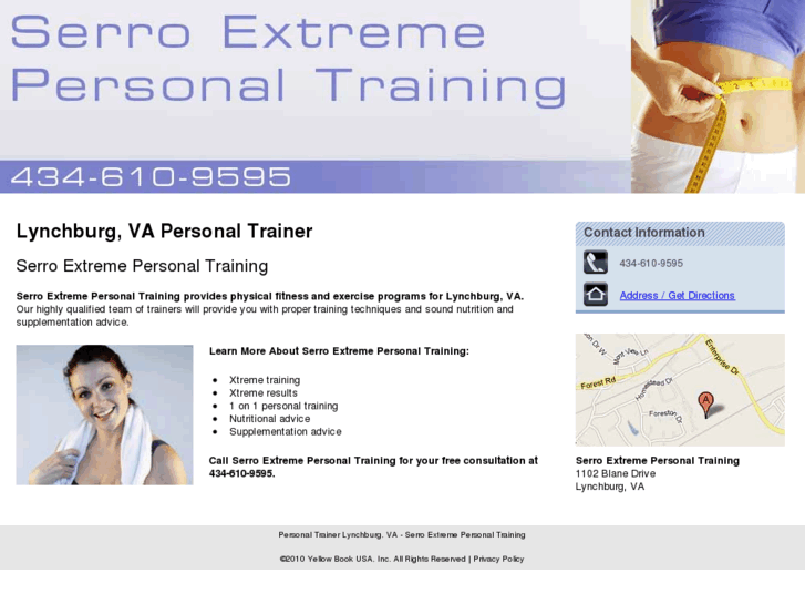 www.serroextremepersonaltraining.com