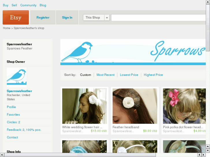 www.sparrowsfeather.com