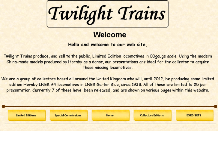 www.twilighttrains.com