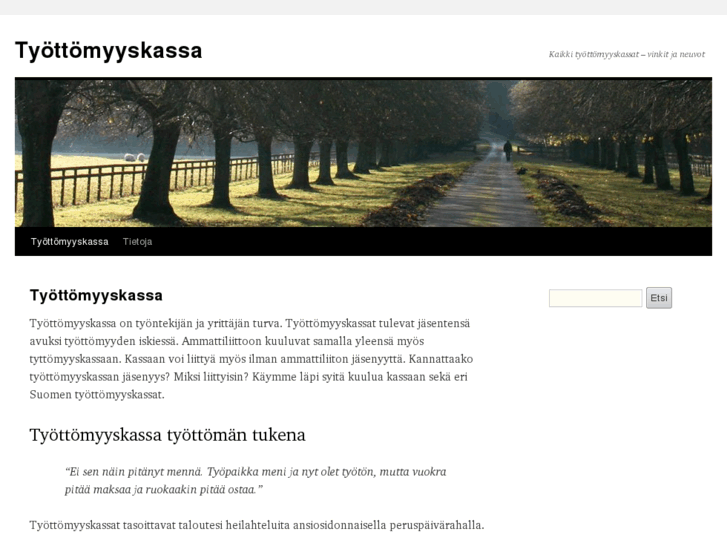 www.tyottomyyskassa.com