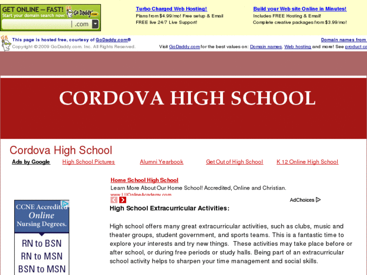 www.cordovahighschool.com