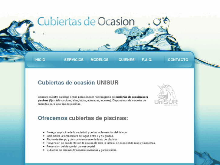 www.cubiertasdeocasion.com