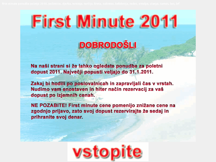 www.firstminuteponudbe.com