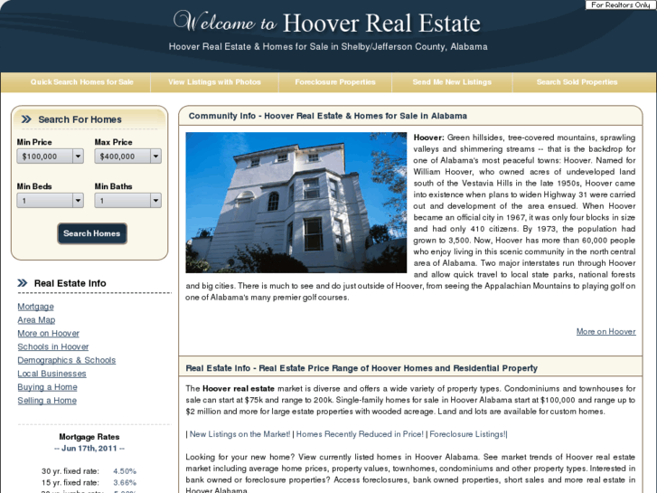 www.hoover-homesforsale.com