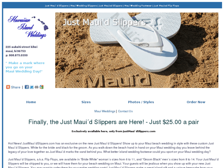 www.justmauiedslippers.com