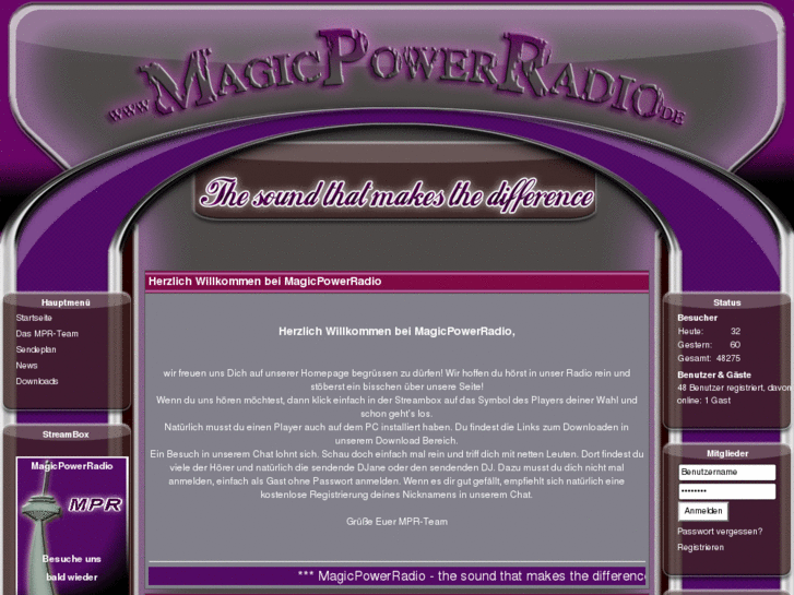 www.magicpowerradio.de