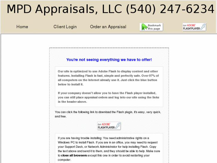 www.mpdappraisals.com