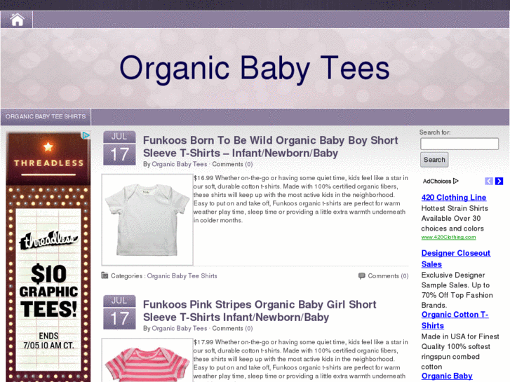 www.organicbabytees.com