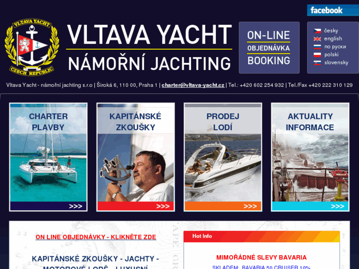 www.vltava-yacht.cz