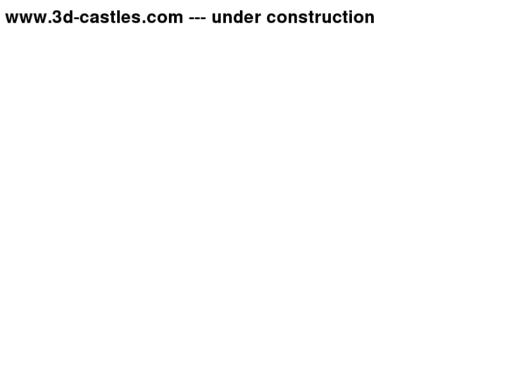www.3d-castles.com