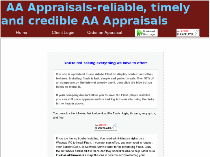 www.aa-appraisals.com