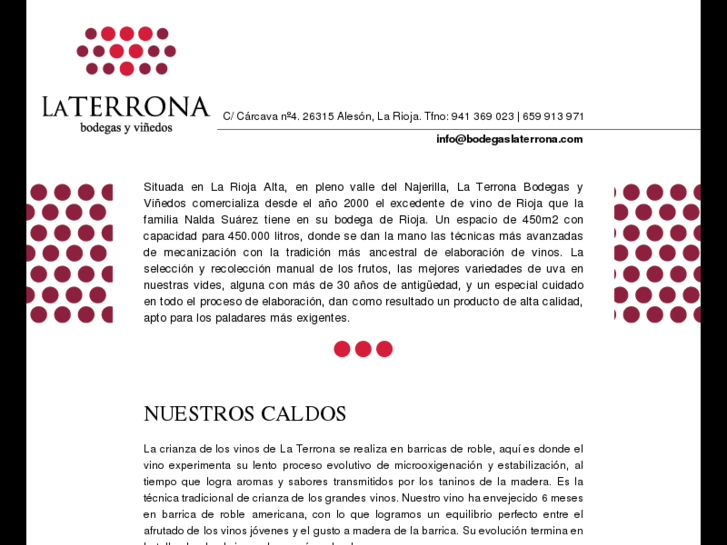 www.bodegaslaterrona.com