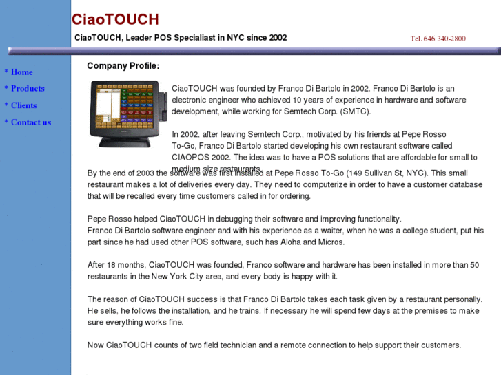 www.ciaotouch.com