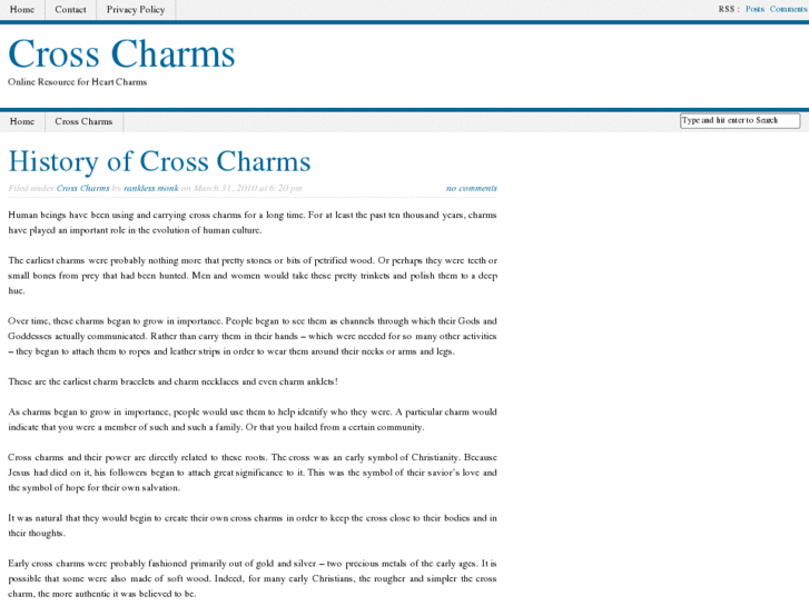 www.crosscharm.net
