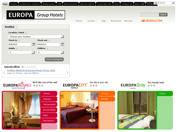 www.europagrouphotels.com