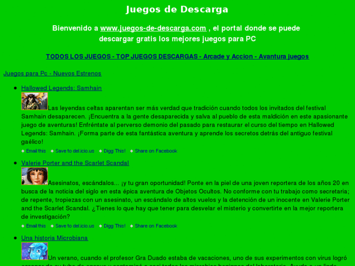 www.juegos-de-descarga.com